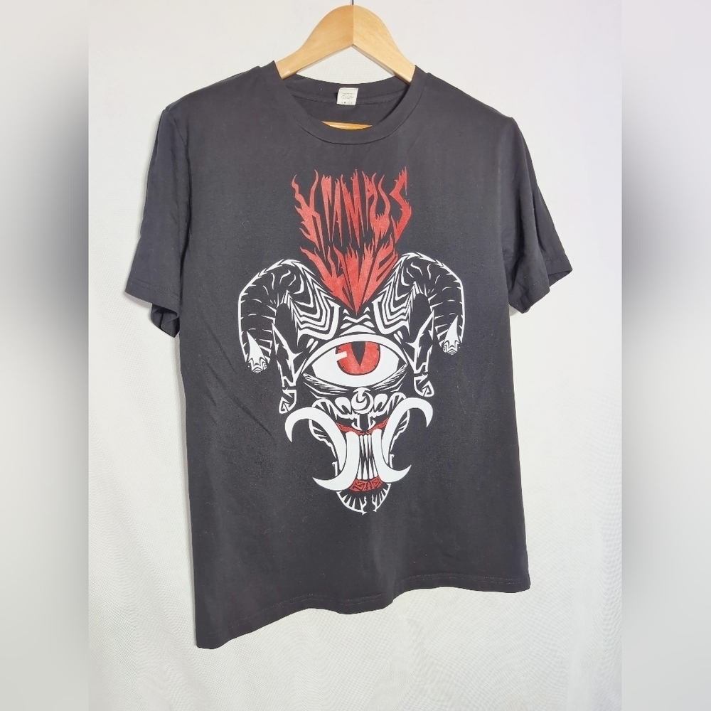 Unbranded Krampus Live Sz L Black Graphic T-Shirt